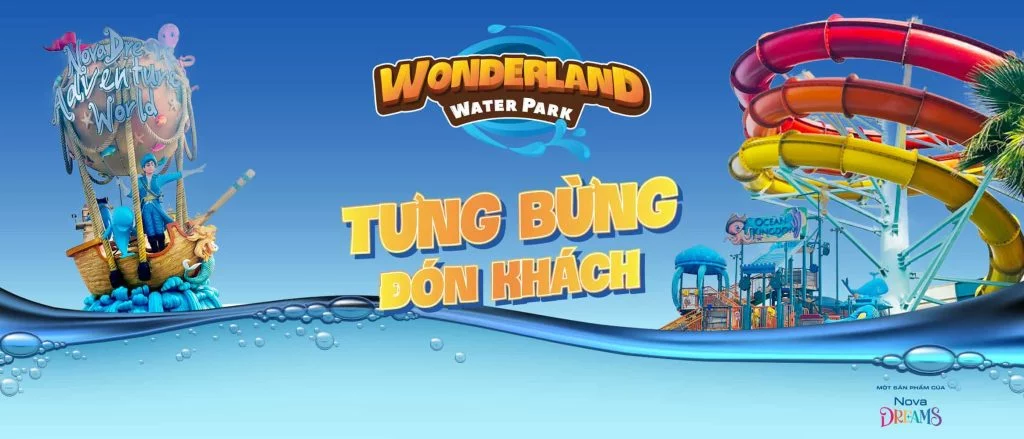 Công viên nước Phan Thiết Wonderland Water Park Giá vé WONDEPLAND WATER PARK Novaworldinfo